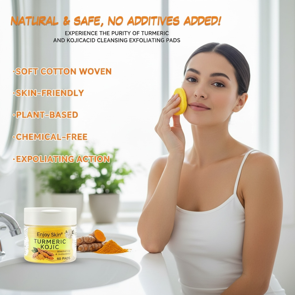 Kojic Acid & Turmeric Cleansing Pads