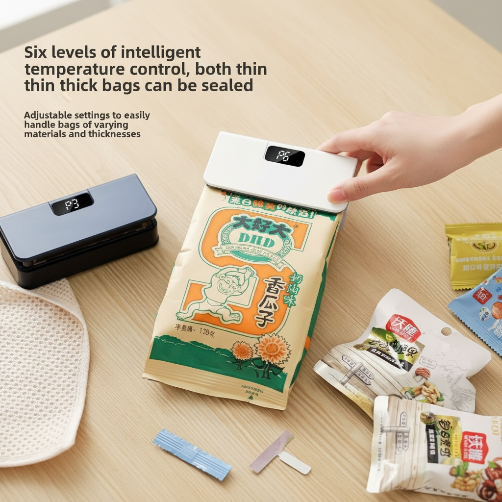 Bag Sealer – 2-in-1 Heat Sealer & Cutter