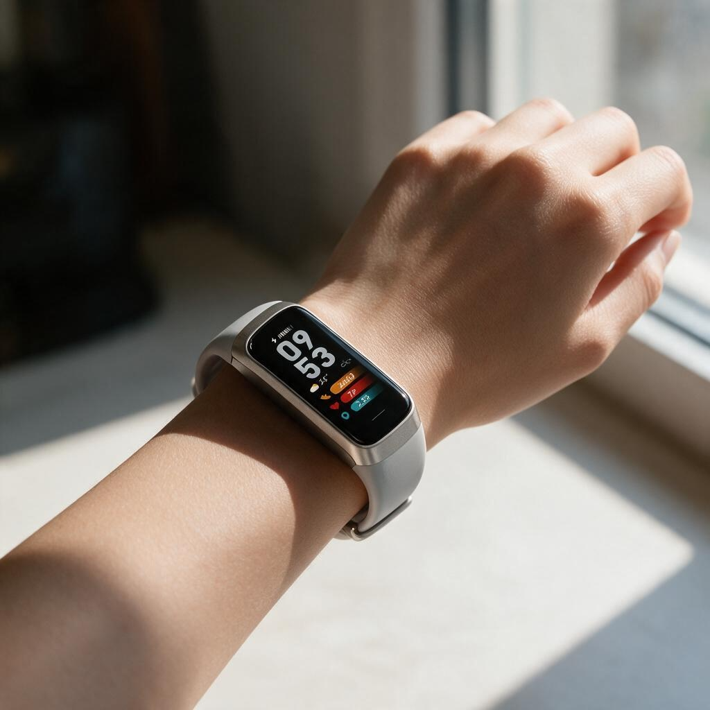 Smart Fitness Tracker | 24/7 Heart & Sleep Monitor