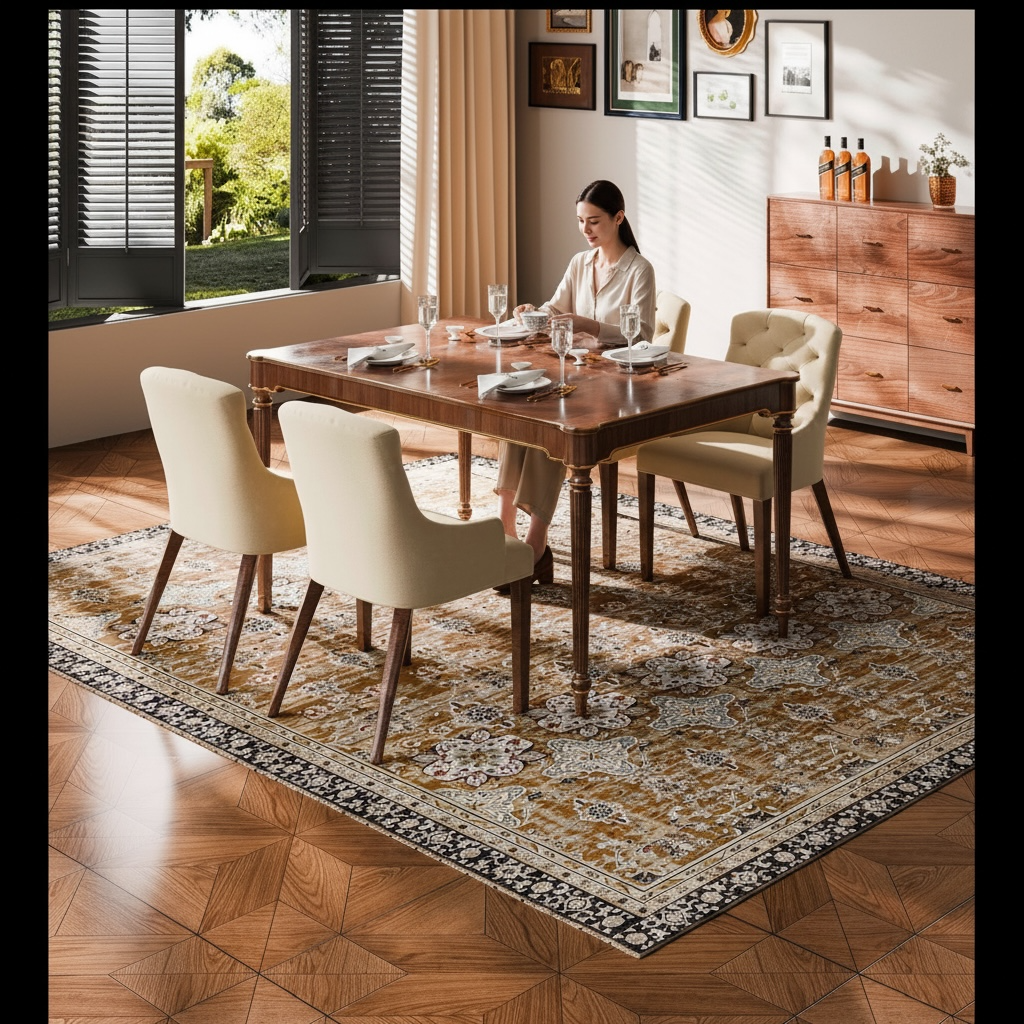CloudWalk Washable Rug – Ultra Soft, Thin, Non-Shedding
