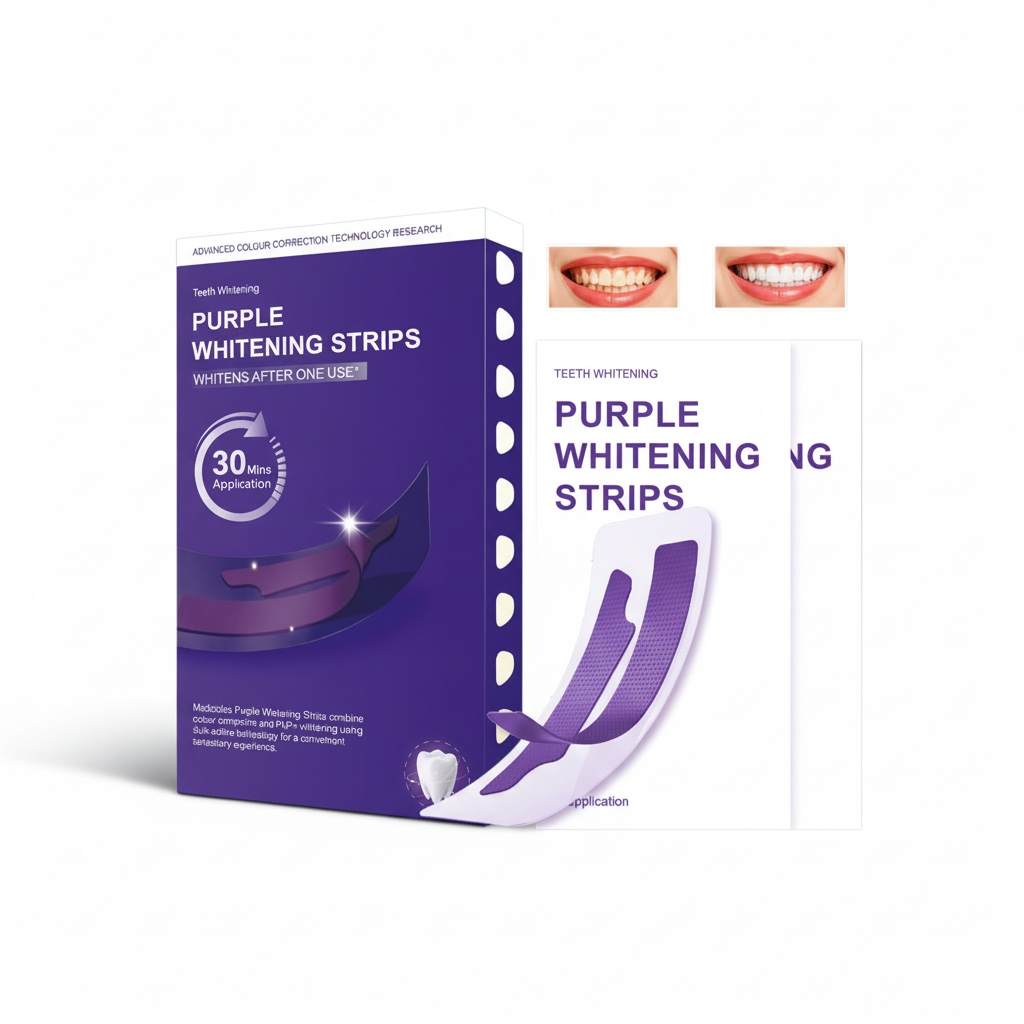 Teeth Whitening Strips – No-Mess At-Home Smile Brightening