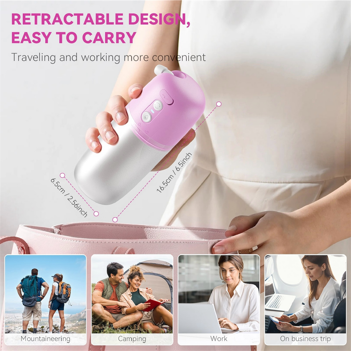 Portable Travel Bidet | Rechargeable Handheld Bidet Sprayer