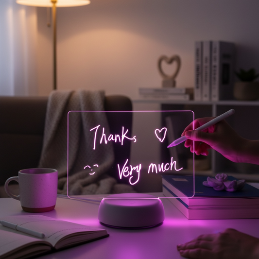 3D LED Night Light – 16‑Color Changing Lamp with Remote | Modern Goods Living