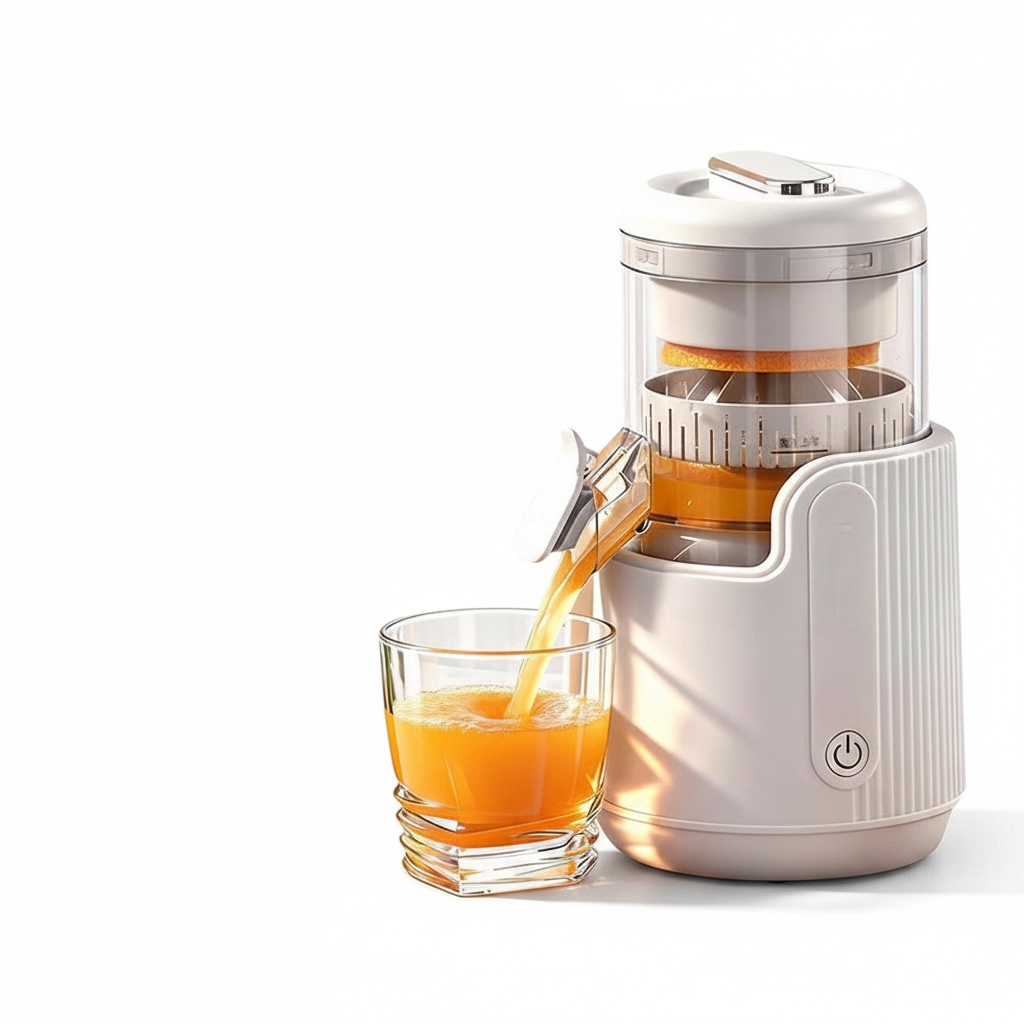 Automatic Electric Juicer 800W – Compact Pulp-Free Juicer