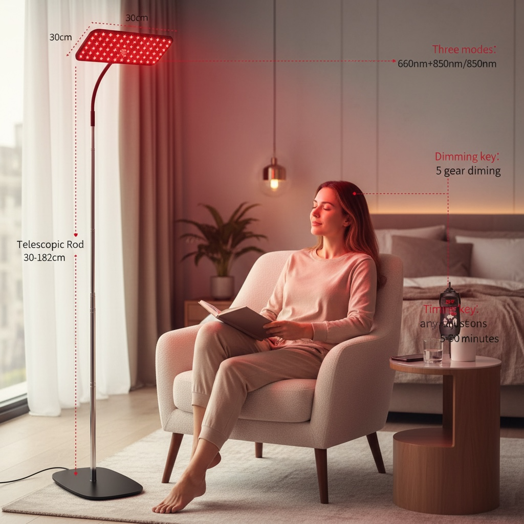 Red Light Therapy Lamp | Modern Goods Living