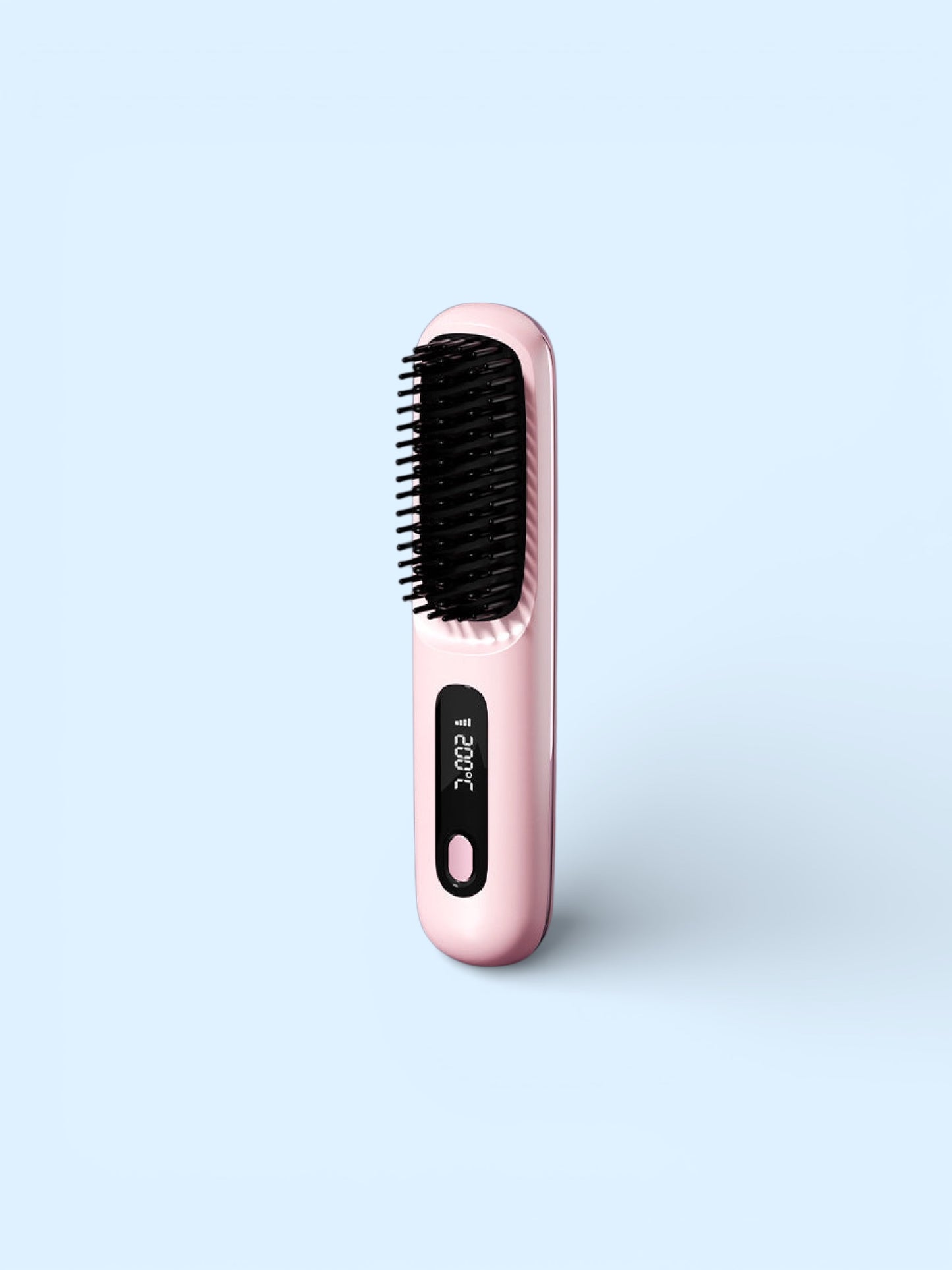 Ceramic Hair Straightening Comb with LCD Display