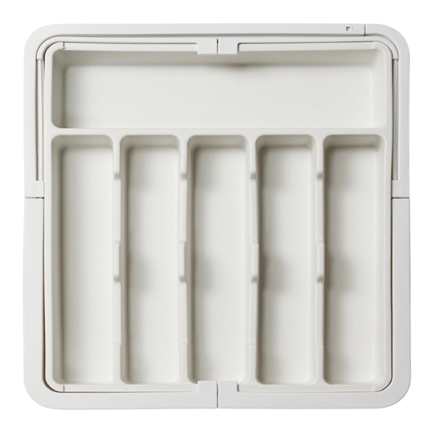 Kitchen Drawer Utensil Organizer | PP Plastic Cutlery Tray with Compartments