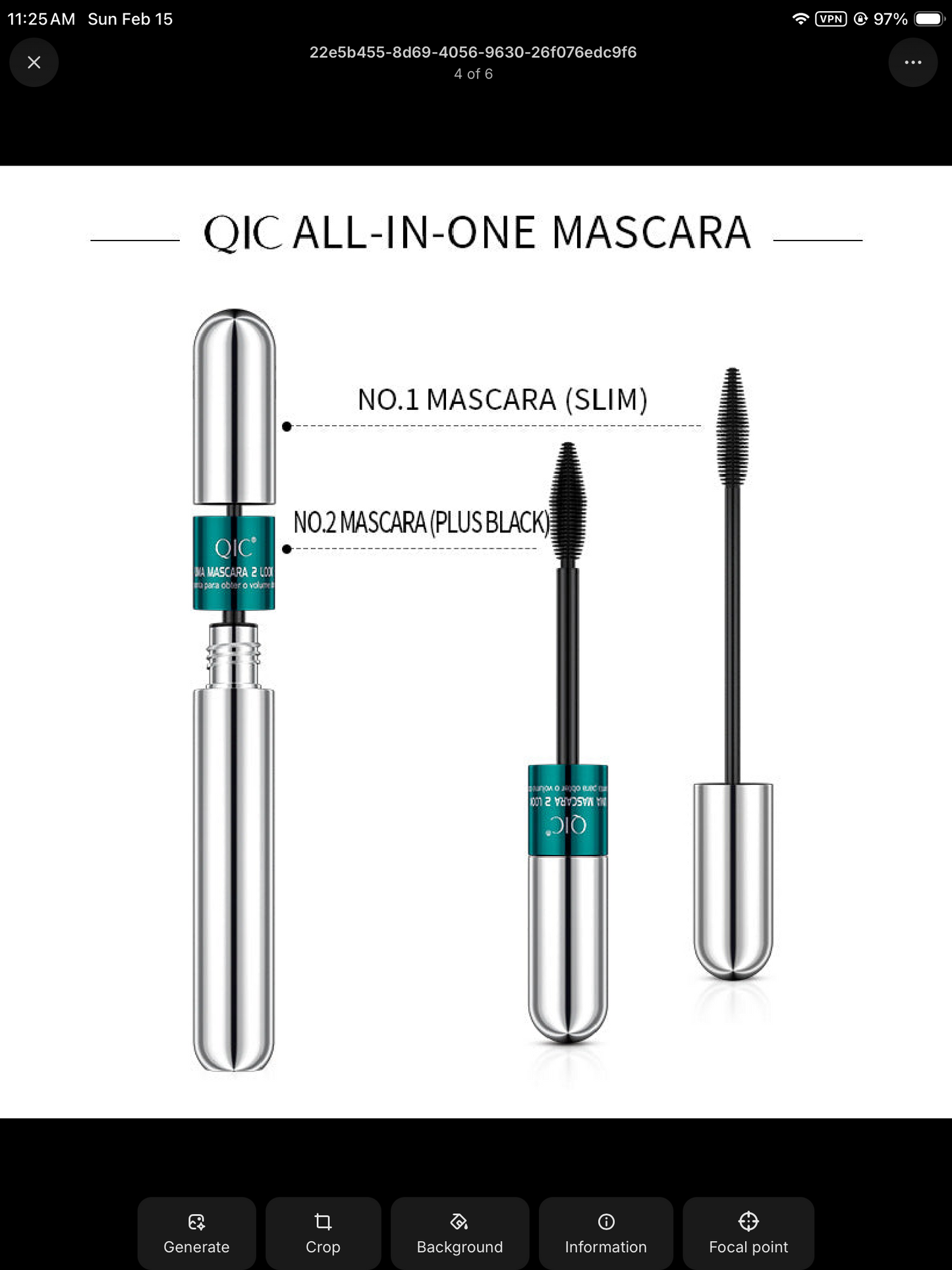 Waterproof Volumizing & Lengthening Mascara