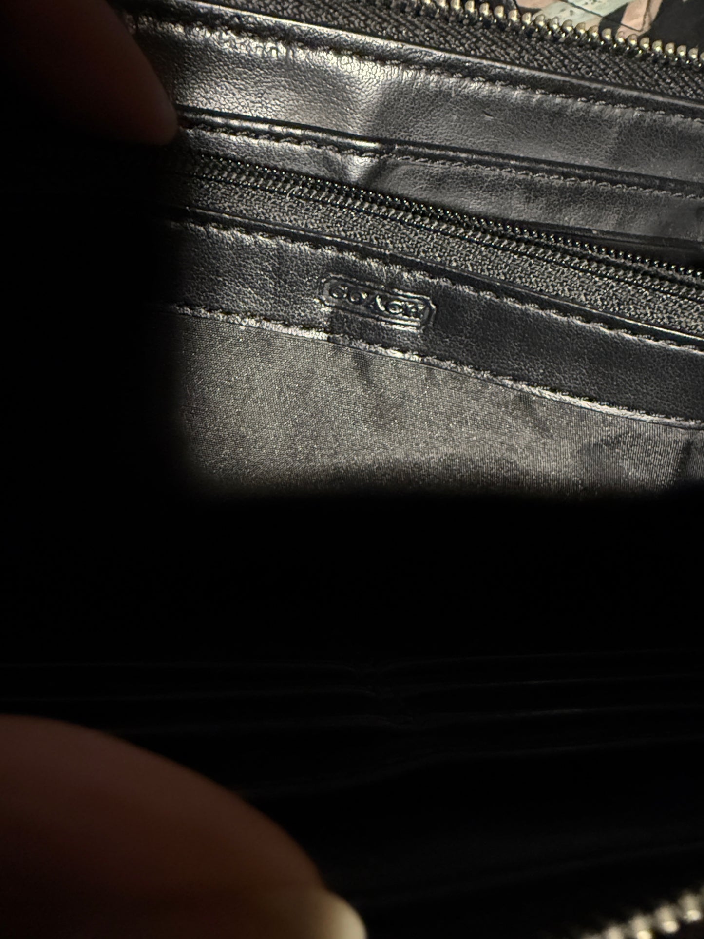 Coach Accordion Zip Wallet