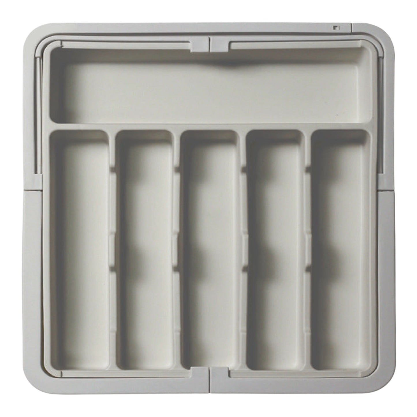 Kitchen Drawer Utensil Organizer | PP Plastic Cutlery Tray with Compartments