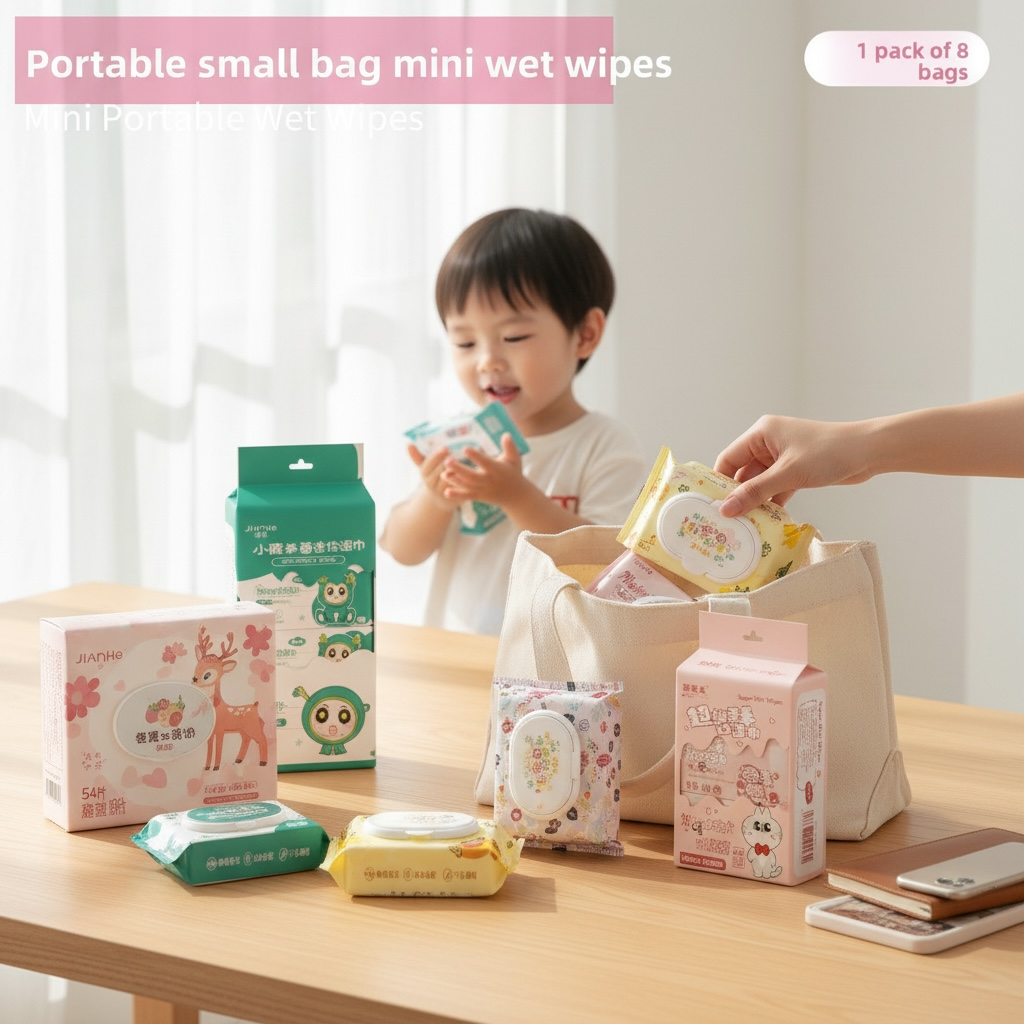 Portable Wet Wipes – Gentle, Multi‑Purpose, Family Safe