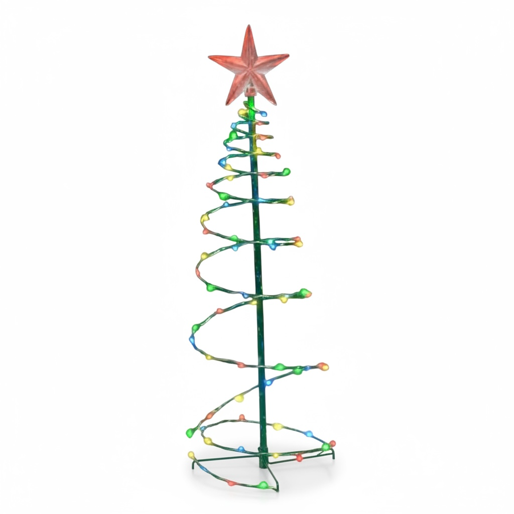 Solar Christmas Tree Garden Light – IP65 Outdoor LED Holiday Decoration