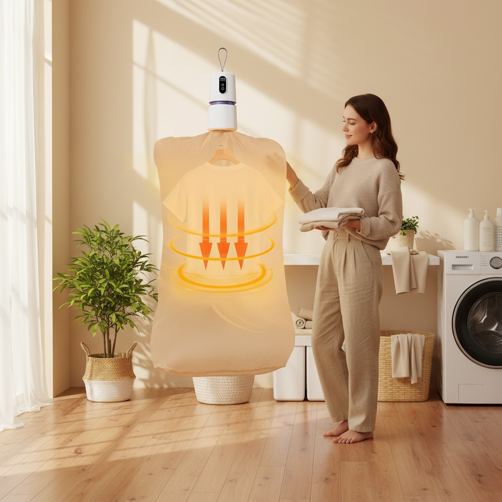 Portable Clothes Dryer | Quiet Mini Laundry Dryer