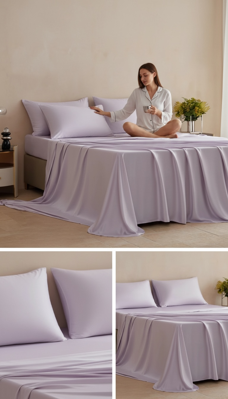 Bamboo Fiber Bed Sheets & Fitted Sheet Sets