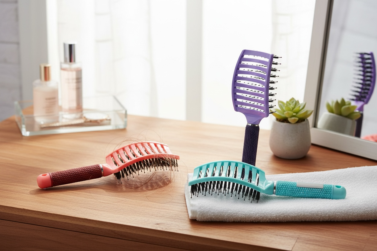 Glide & Shine Detangler: The Pain-Free Hair Brush