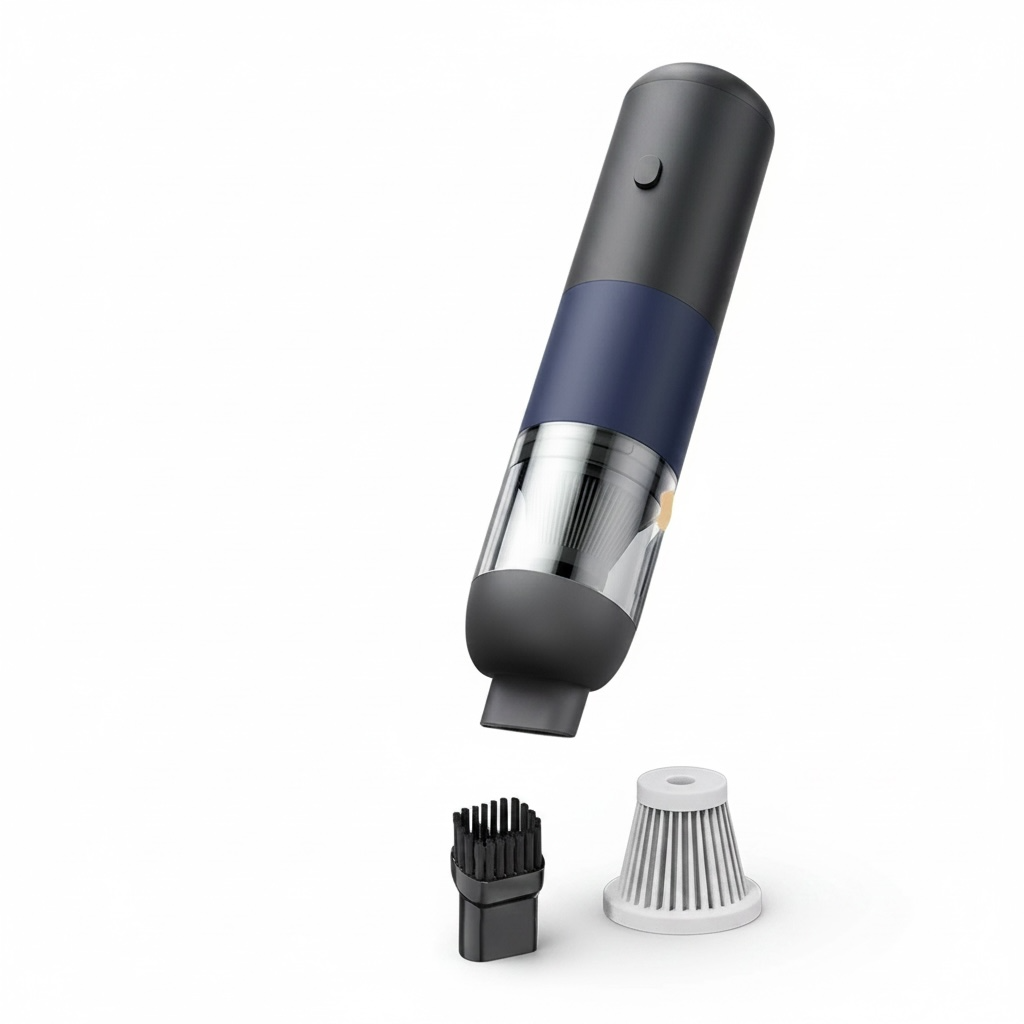 Portable Cordless Handheld Vacuum Cleaner – 4000Pa Mini Car & Home Dust Cleaner