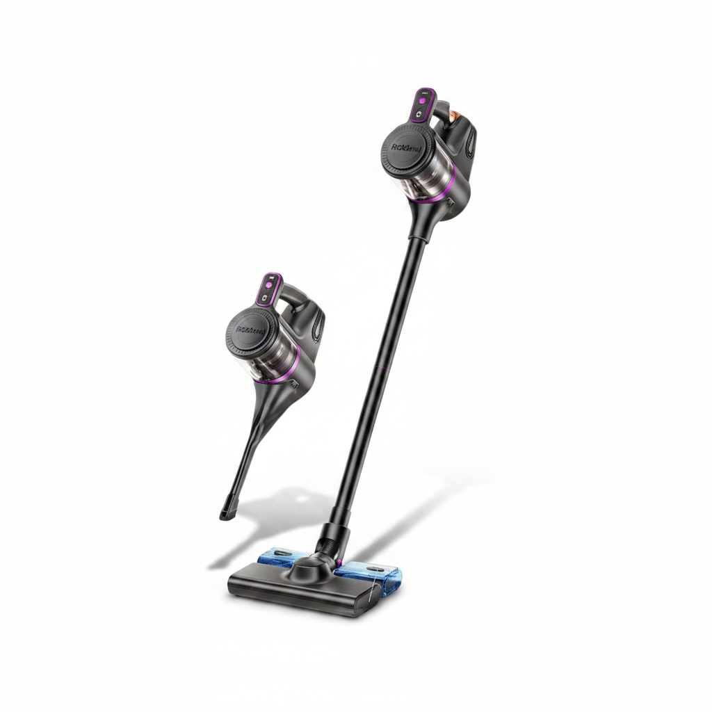 Cordless Handheld Vacuum & Mop | Powerful 40,000Pa Suction, Quiet & Portable