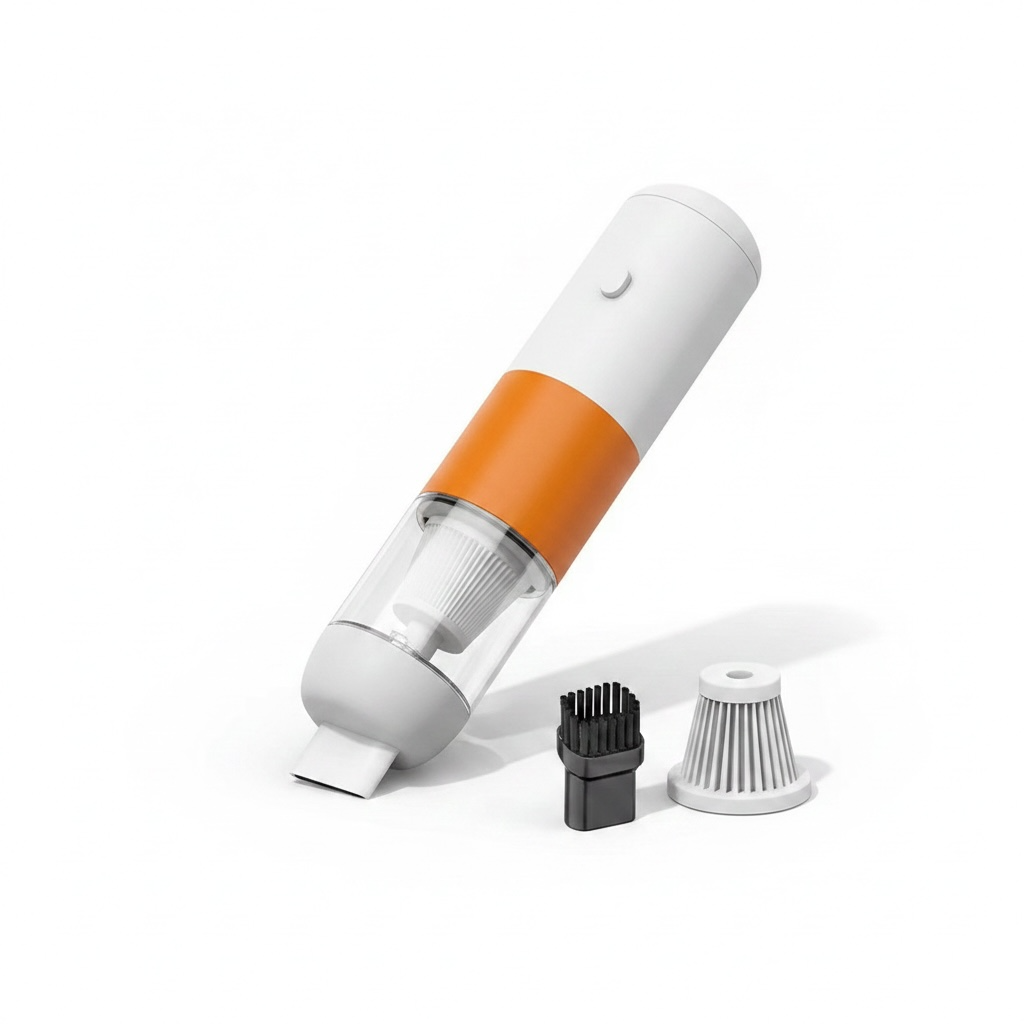 Portable Cordless Handheld Vacuum Cleaner – 4000Pa Mini Car & Home Dust Cleaner