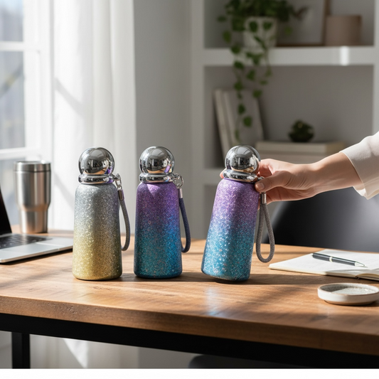 Titanium Insulated Cup 360ml – Lightweight Vacuum Tumbler with Gift Box