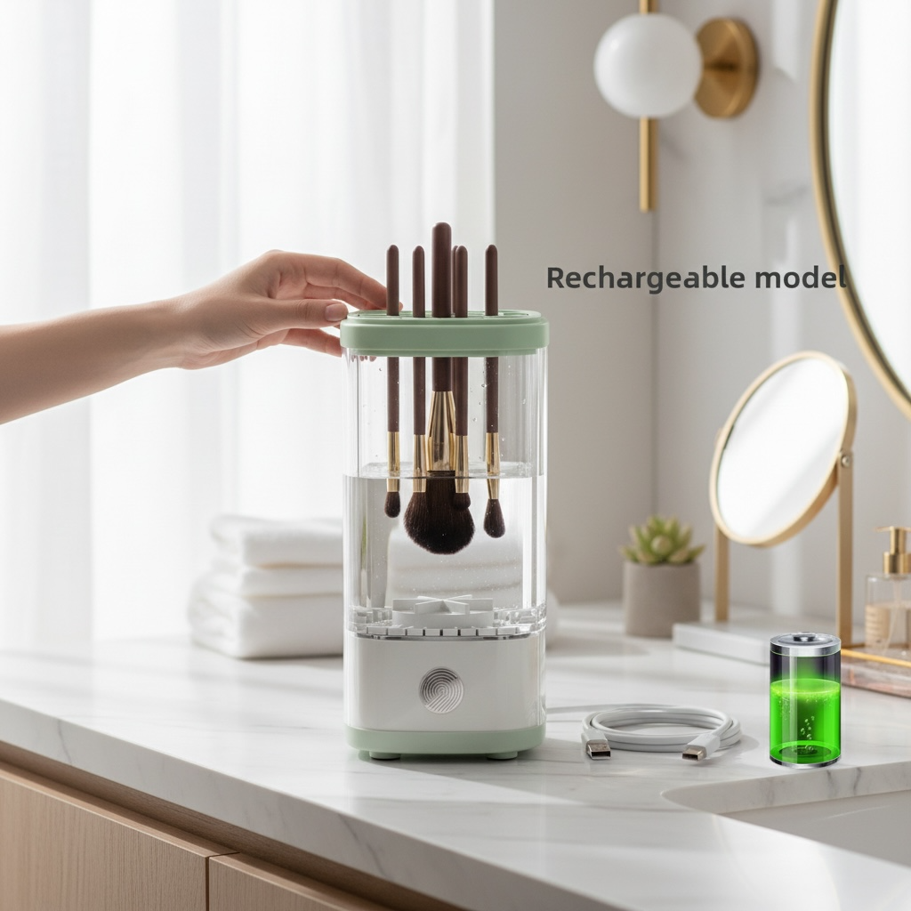 Makeup Brush Cleaner – Deep Clean & Dry Brushes in Seconds