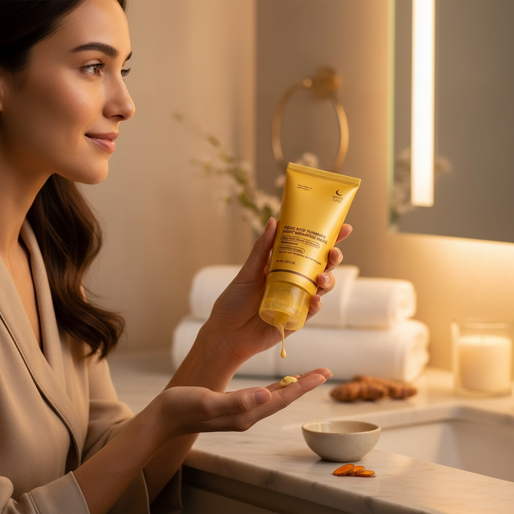 Turmeric & Collagen Peel-Off Mask with Brush