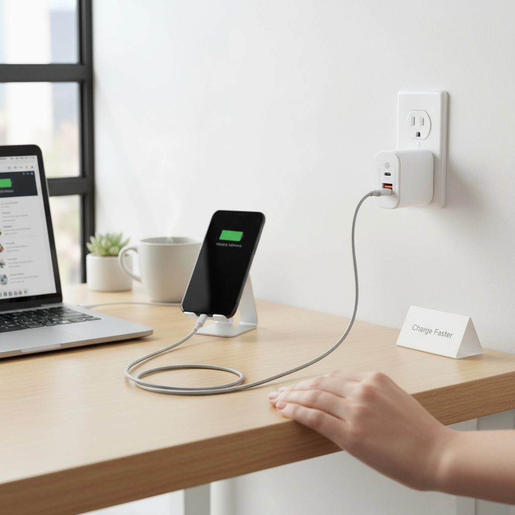 3-in-1 Fast Wireless Charging Station – 23W USB-C Charger for Phone