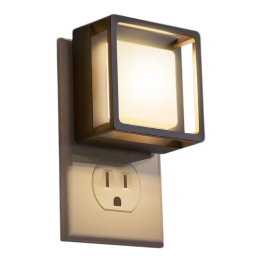 Dusk to Dawn Night Light, Dimmable 0–100% | 3000K Plug In