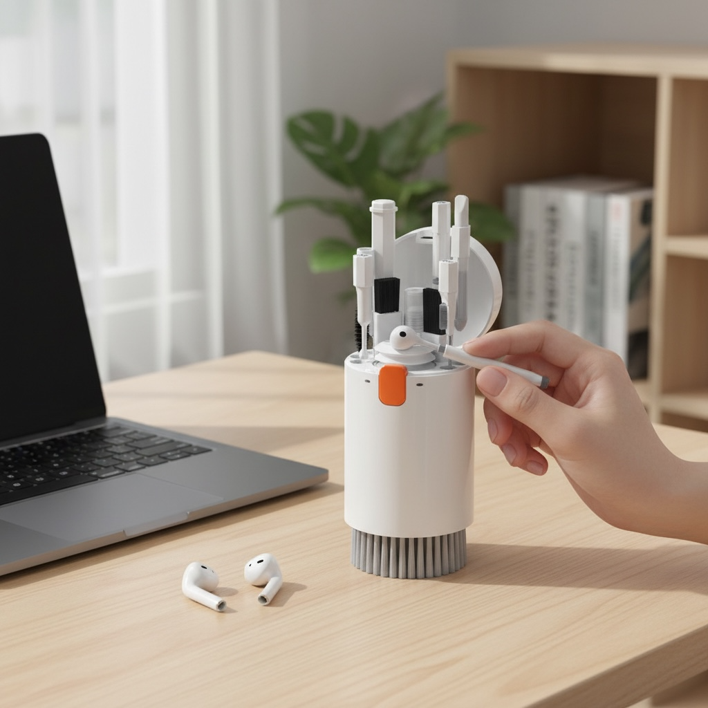 All-in-One Electronics Cleaning Kit – For Cameras, Keyboards & Earbuds