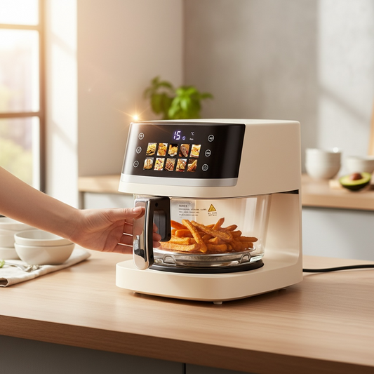 Smart Air Fryer 4.5L | Family-Size Hot Air Cooker