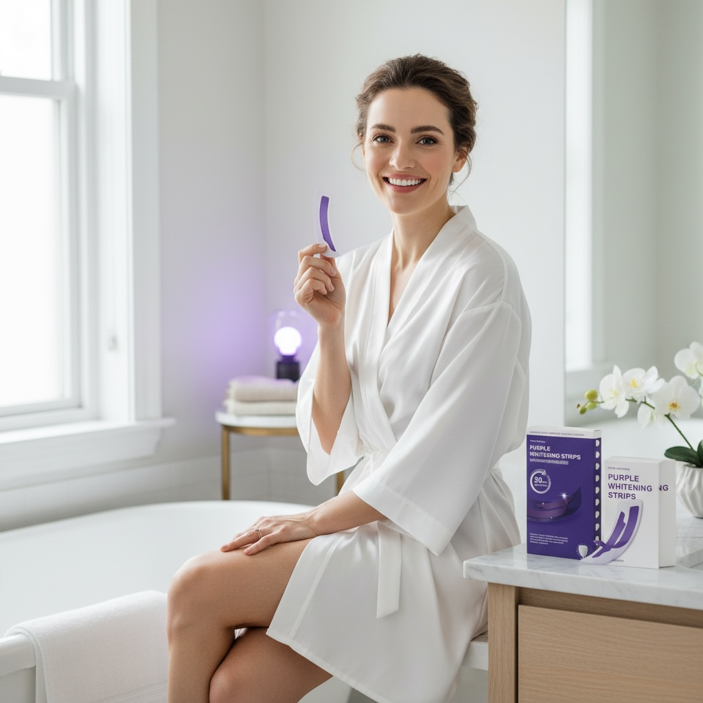 Teeth Whitening Strips – No-Mess At-Home Smile Brightening