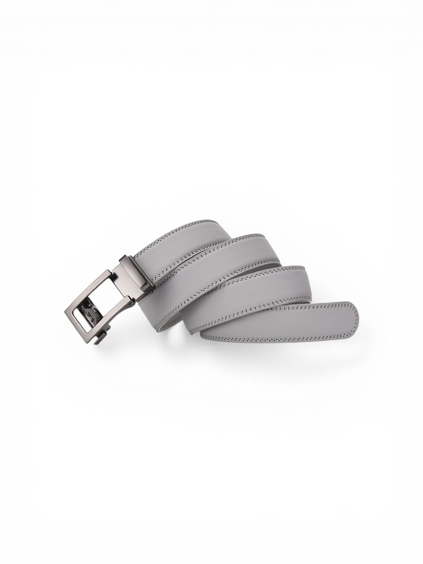 Unisex Automatic Buckle Leather Belt – Classic Business & Casual