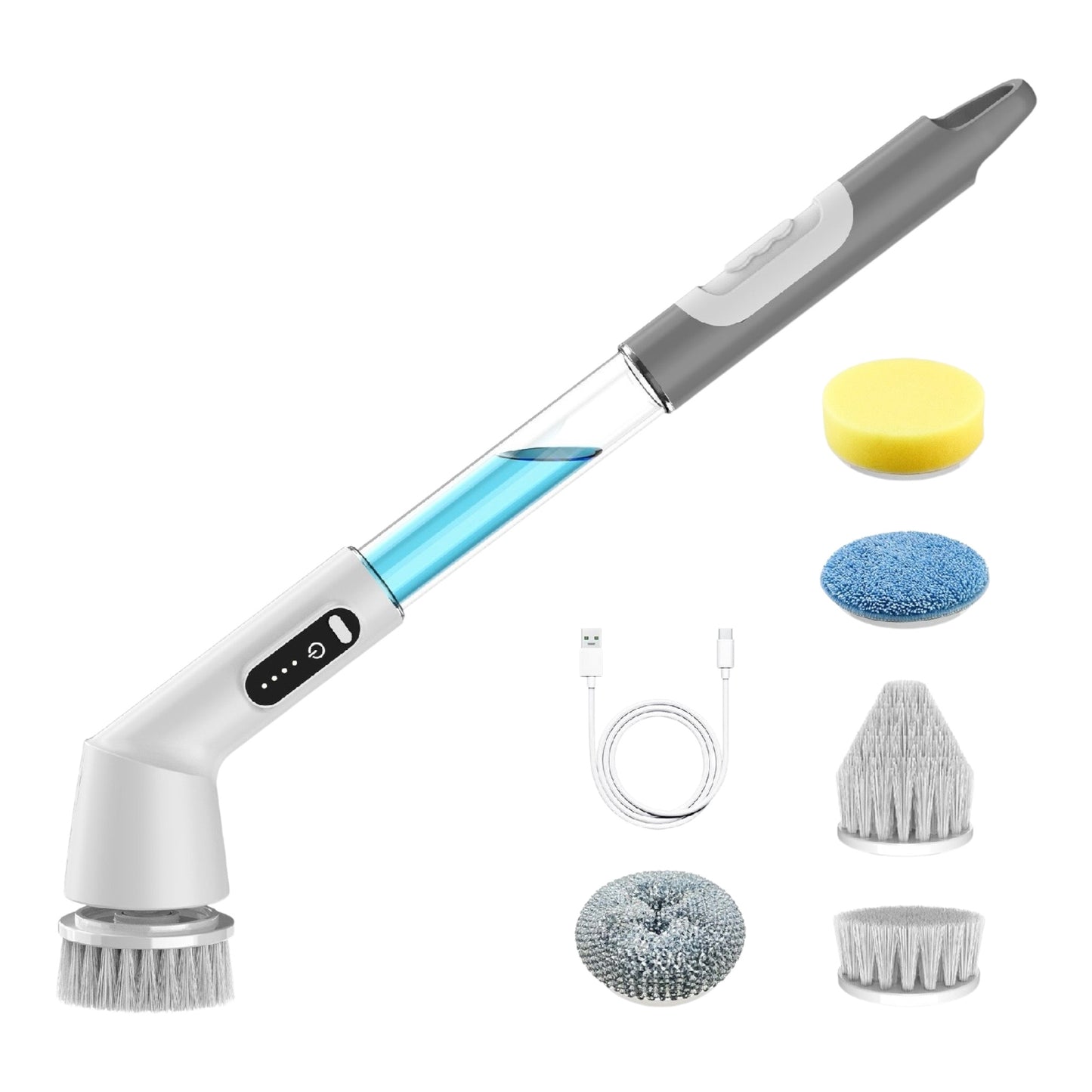Cordless Electric Cleaning Brush – 2-Speed Waterproof Scrubber | Modern Goods Living