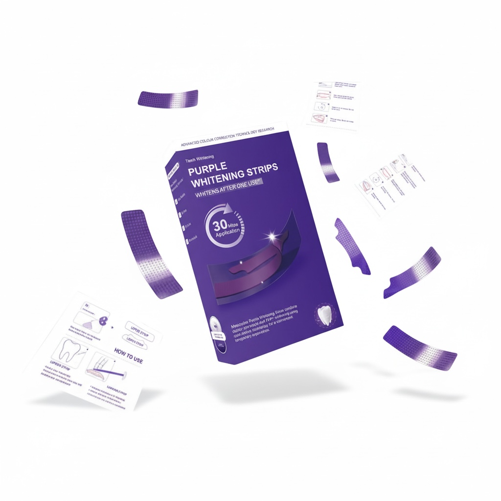 Teeth Whitening Strips – No-Mess At-Home Smile Brightening