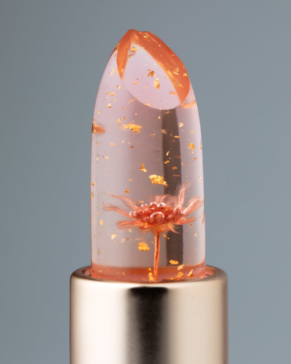 Bloom & Glow: Color-Changing Crystal Flower Jelly Lipstick