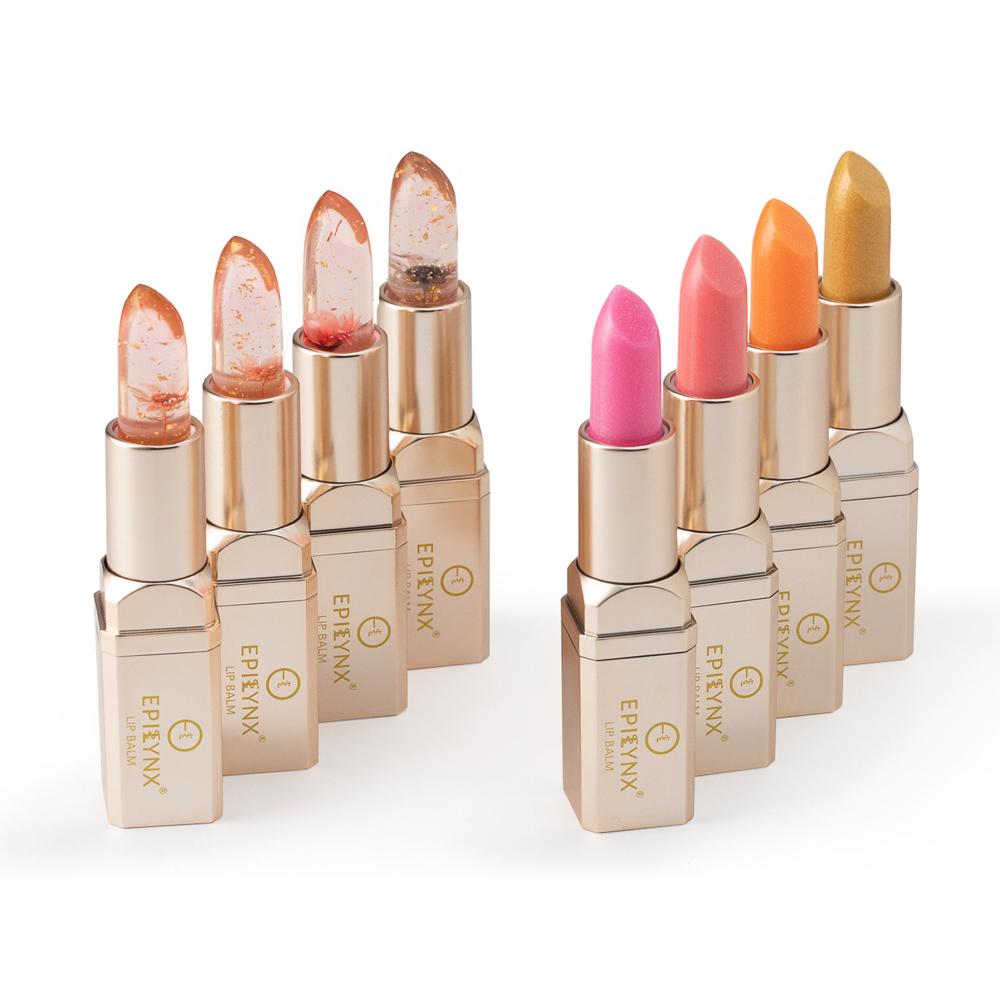 Bloom & Glow: Color-Changing Crystal Flower Jelly Lipstick