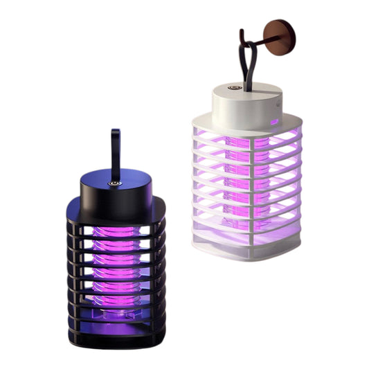 Electric Mosquito Killer Lamp – UV Light Bug Zapper, USB Rechargeable & Plug‑In, Quiet Indoor Insect Trap