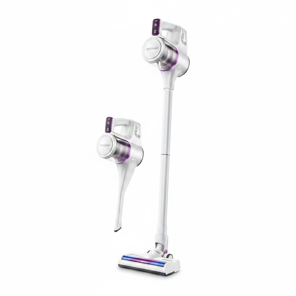 Cordless Handheld Vacuum & Mop | Powerful 40,000Pa Suction, Quiet & Portable
