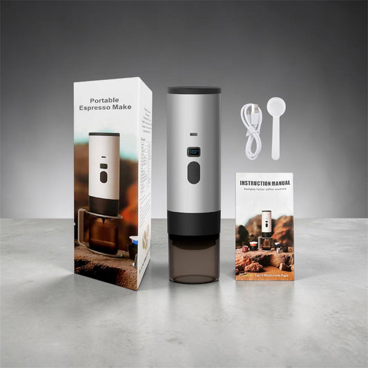 Portable Automatic Espresso Maker – Hot & Cold Brew Travel Coffee Machine