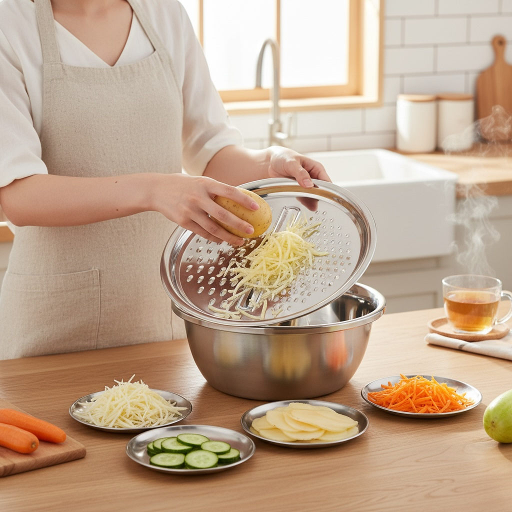 Grater & Strainer Basin – 26cm