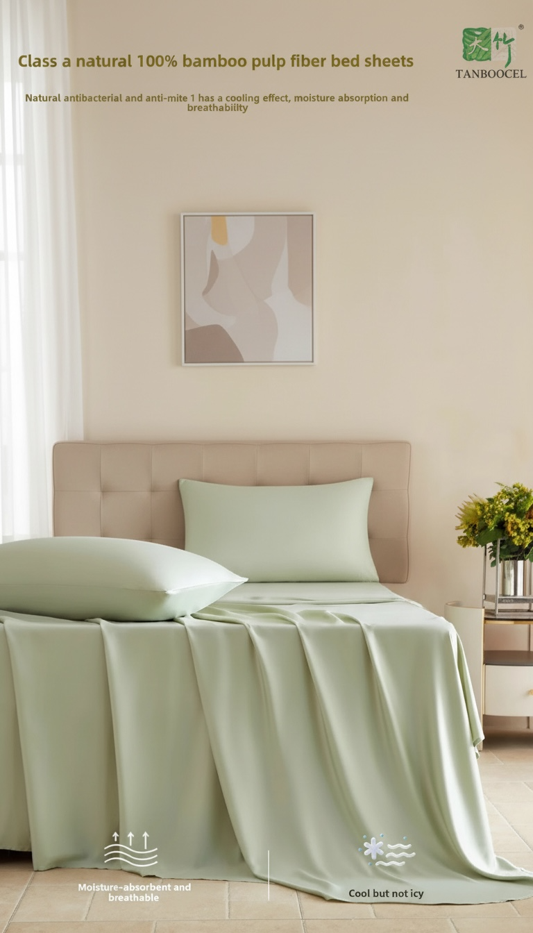 Bamboo Fiber Bed Sheets & Fitted Sheet Sets