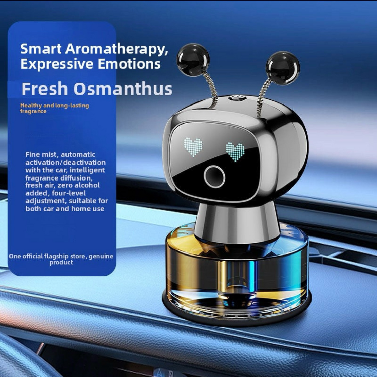 Smart Robot Car Diffuser & Air Purifier