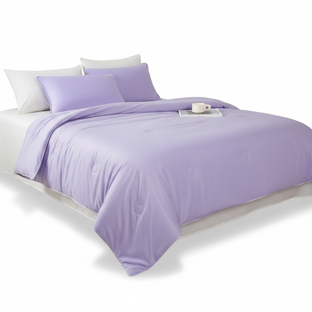 Cooling Fiber Quilt – Triple Cooling, Lightweight & Antibacterial