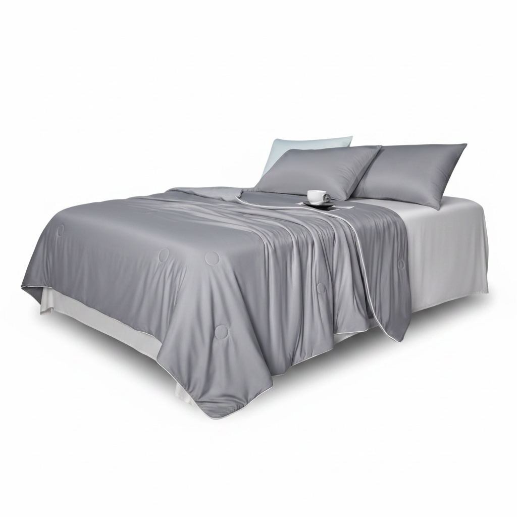 Cooling Fiber Quilt – Triple Cooling, Lightweight & Antibacterial