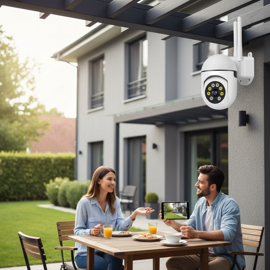 Smart Dual-Lens WiFi Security Camera