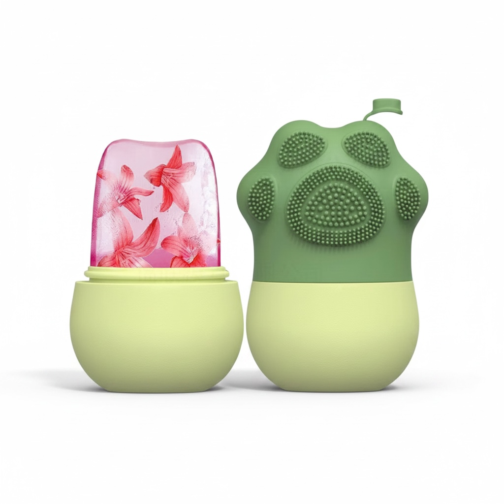 Cat Paw Facial Ice Roller & Massager Set