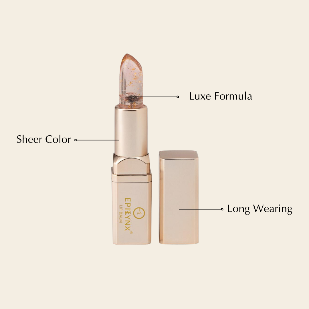 Bloom & Glow: Color-Changing Crystal Flower Jelly Lipstick