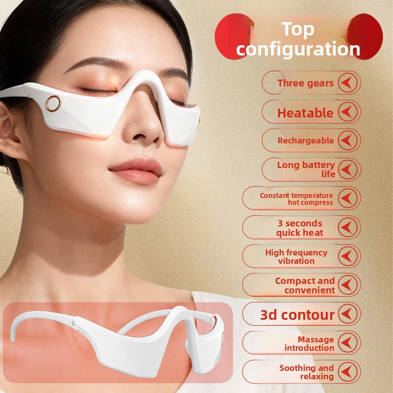 Smart Eye Massager for Strain Relief & Better Sleep