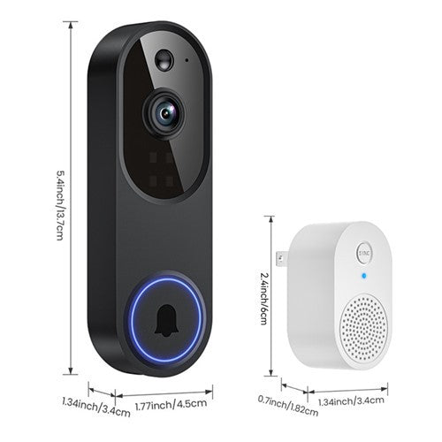 Wireless Video Doorbell – 1080P HD, WiFi, Night Vision