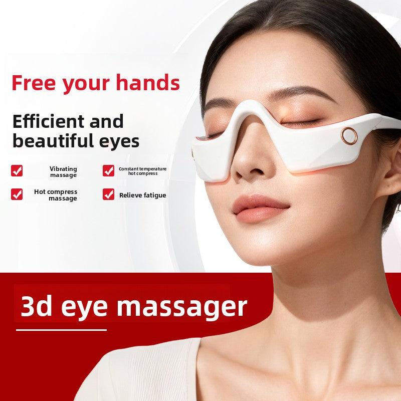 Smart Eye Massager for Strain Relief & Better Sleep