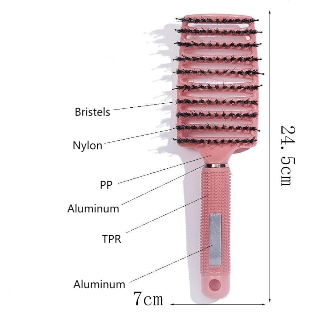 Glide & Shine Detangler: The Pain-Free Hair Brush